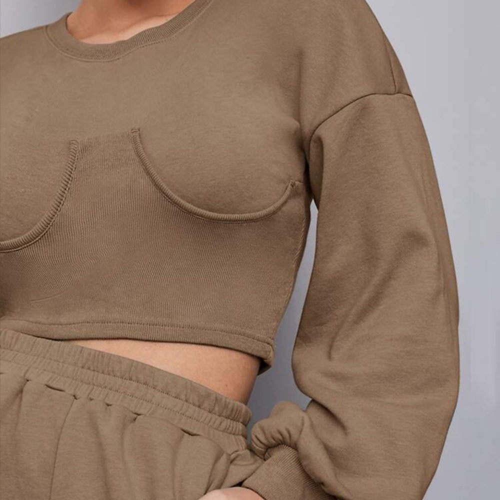 Brand New: SHEIN Drop Shoulder Bustier Top